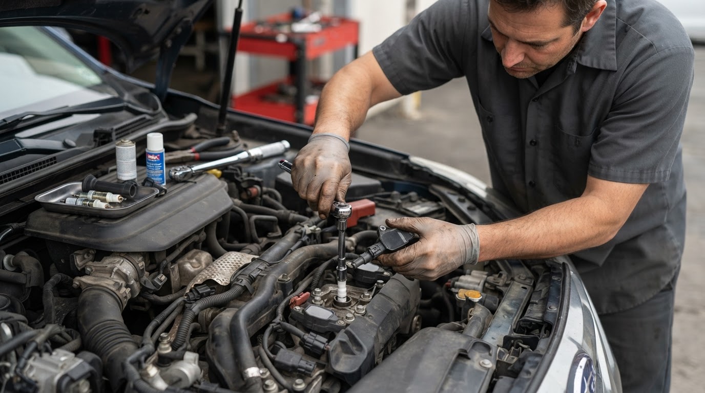 Mobile tune-up and ignition system service in Walker MI.