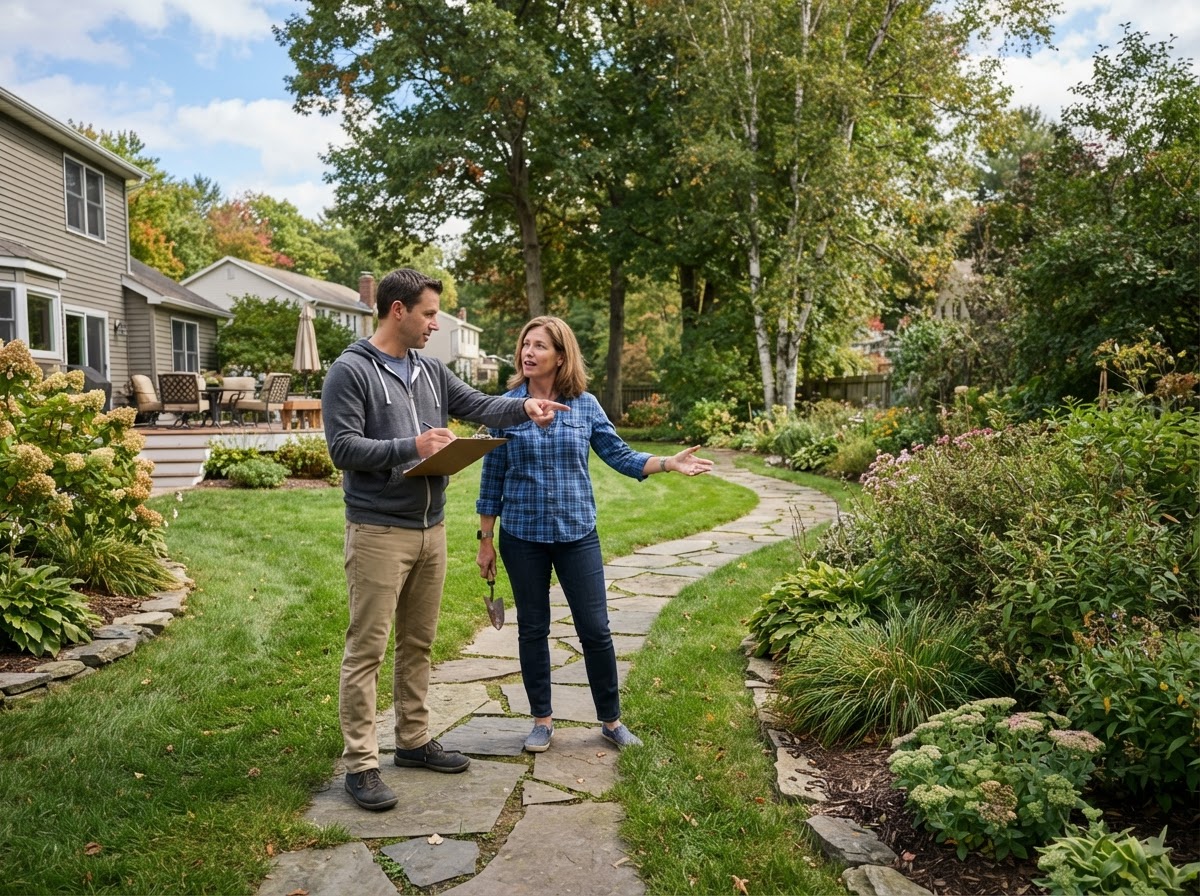 Residential landscape planning for a Central New York property