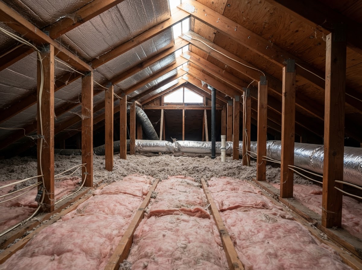 Salinas attic floor and ceiling-plane insulation assessment