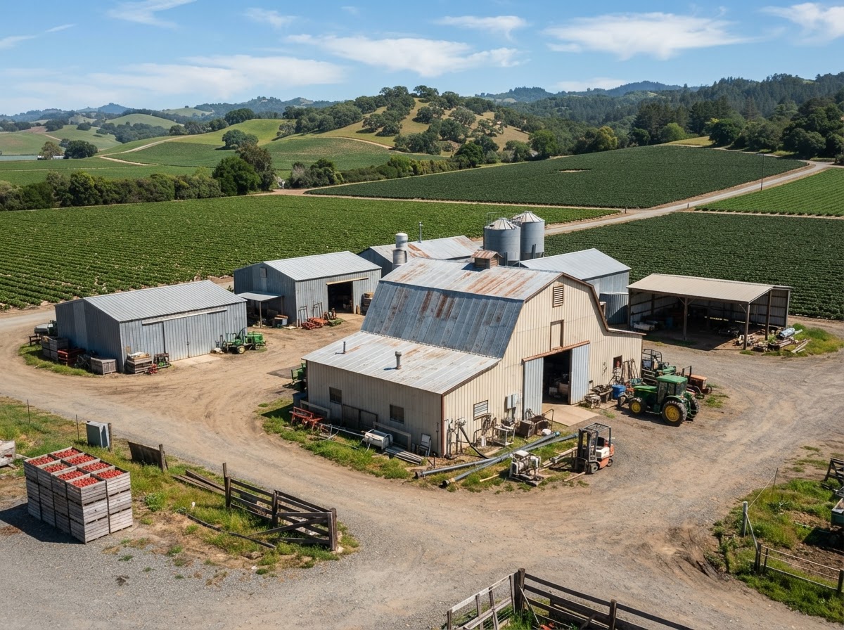 Agricultural and metal buildings served in the Watsonville region