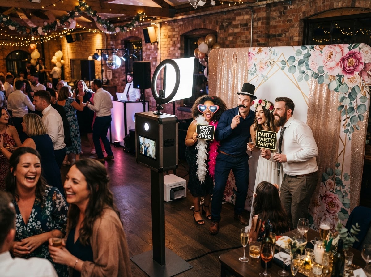 Party photo booth rental in Egg Harbor City NJ.
