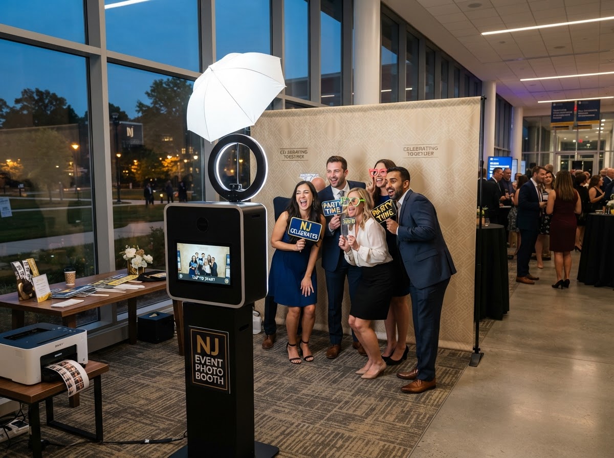 Photo booth rental at a Galloway NJ event.
