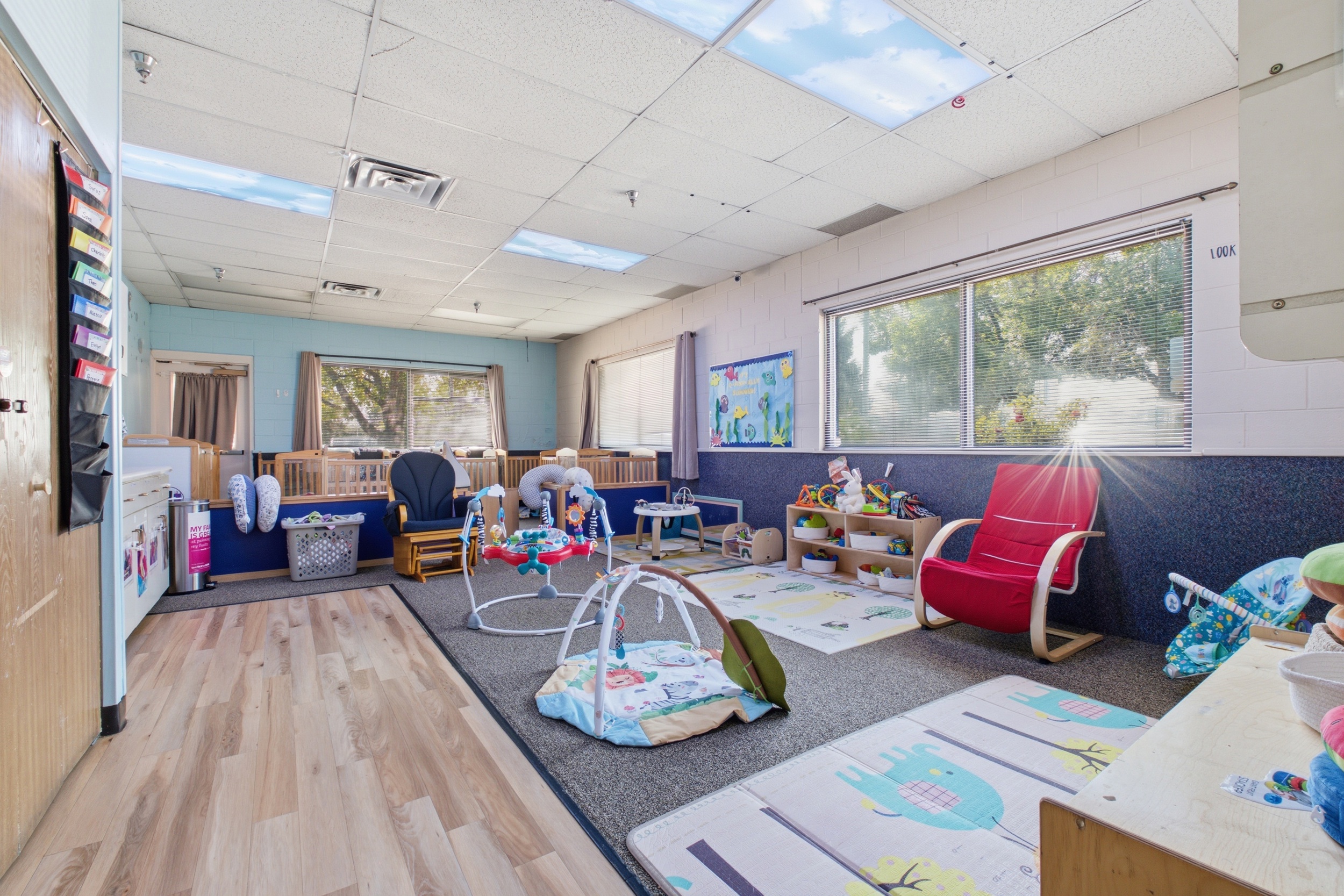 Infants program at Sunset Academy