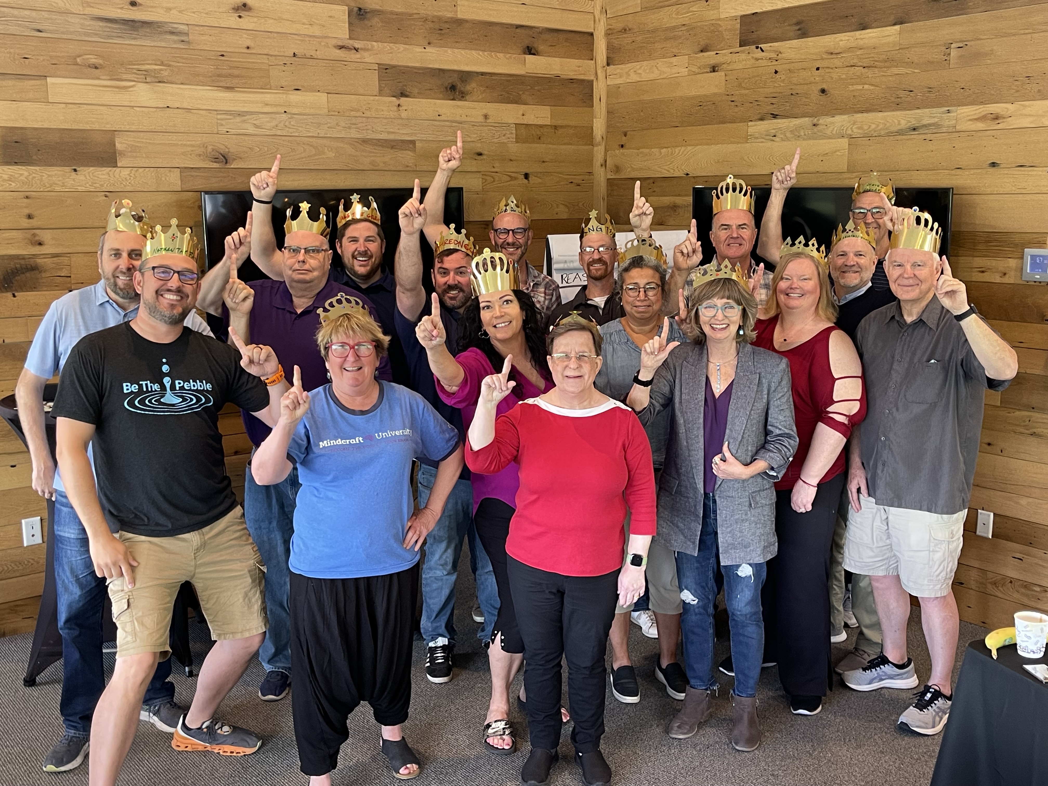 Mountain Top Adventure & Discovery Club Celebration Team with Crowns