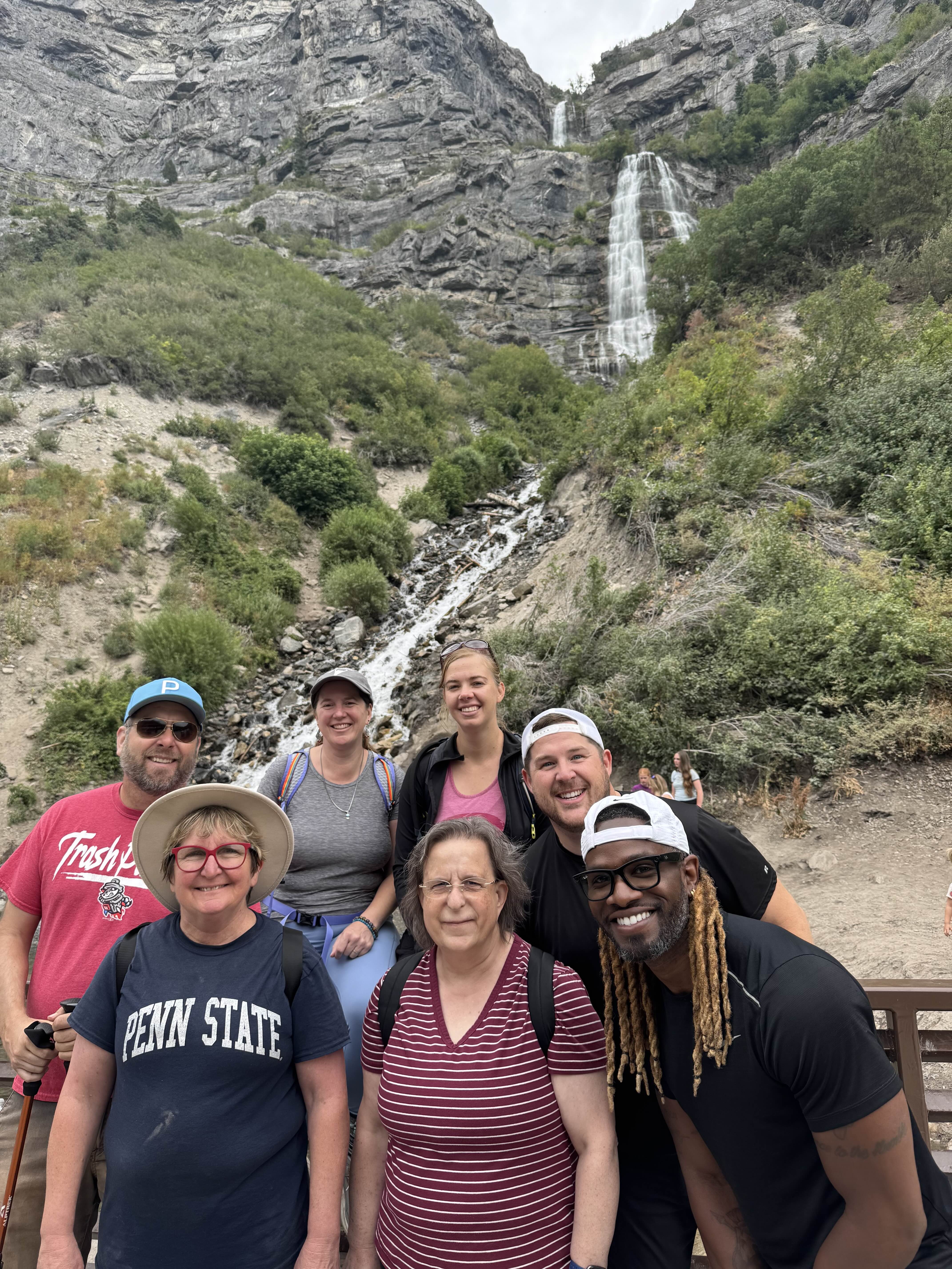 Mountain Top Mastermind retreat sunset group in the mountains