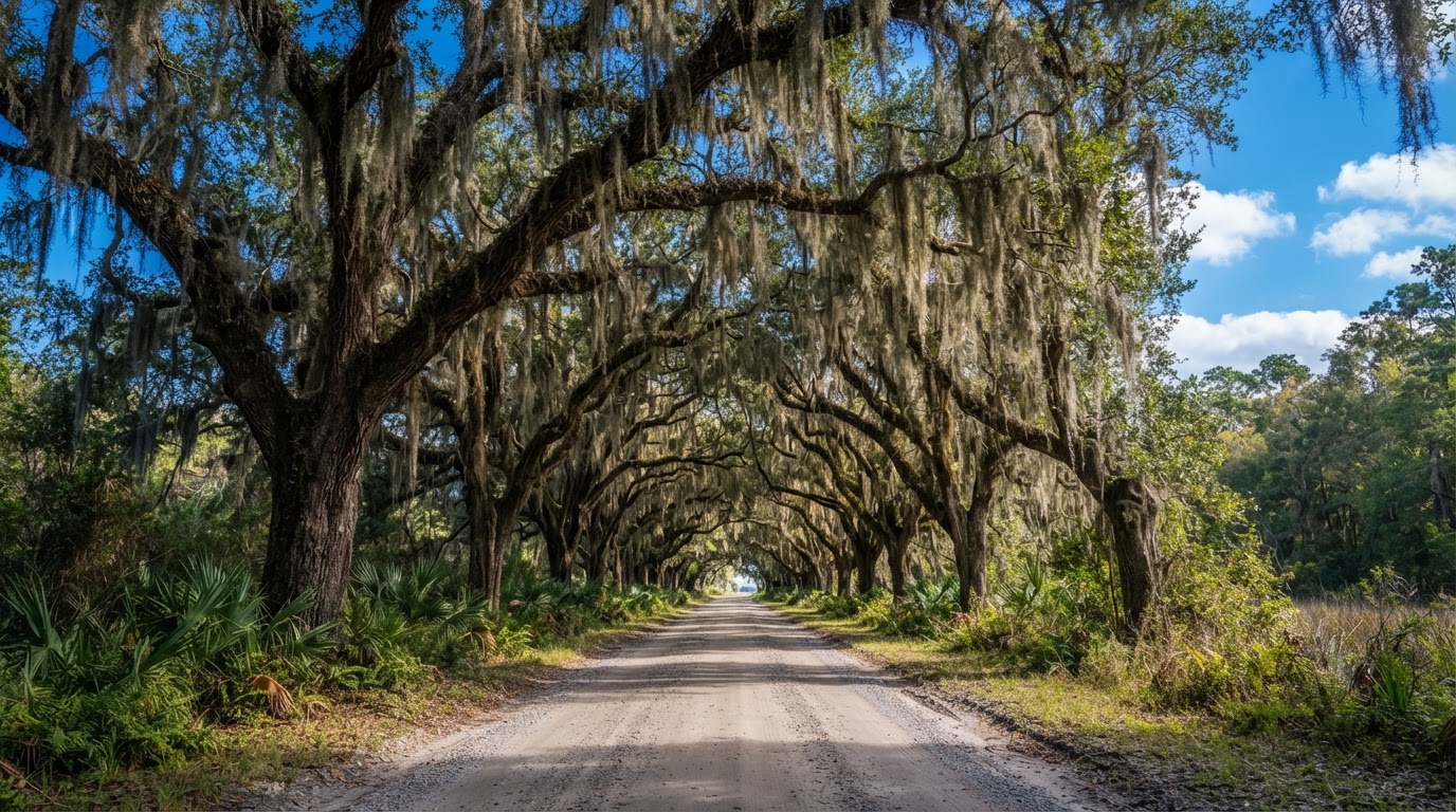 Historic coastal Georgia live oaks maintained with expert care in Brunswick and St Simons
