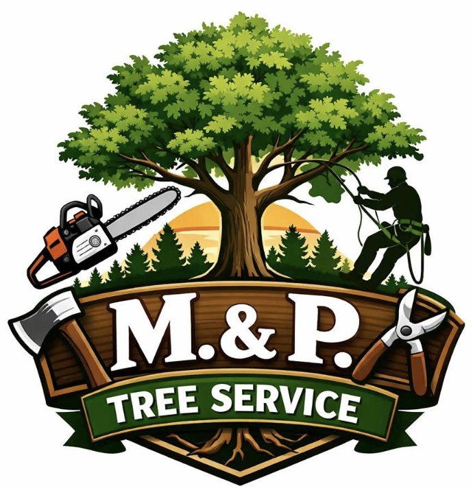 M. & P. Tree Service Logo Brunswick GA