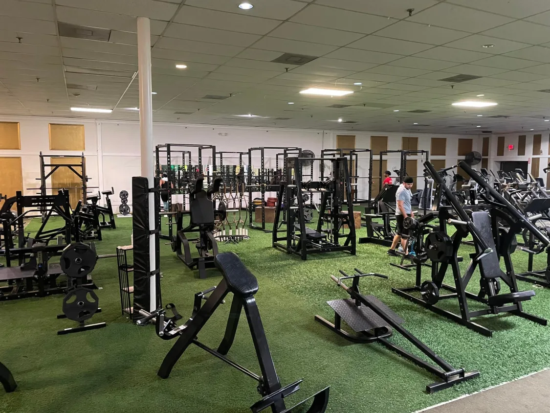 Inside Mo City Fitness and Sports training facility with full recovery suite