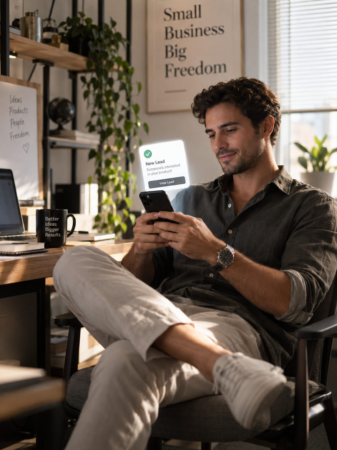 Real-time tracking of leads and interactions
