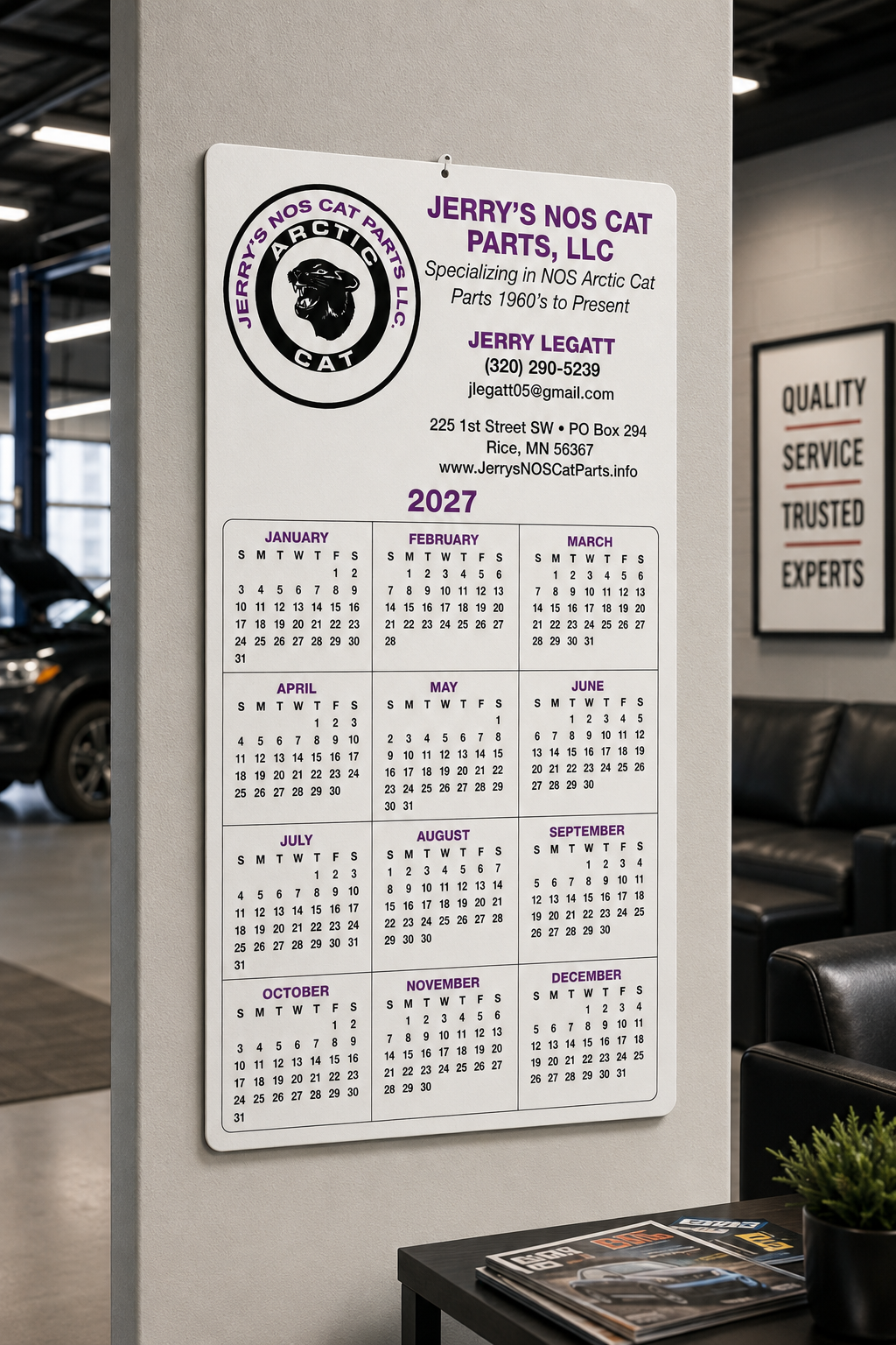 Commercial Wall Calendars