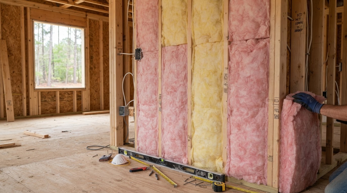Fiberglass Batt & Roll Insulation project completed by Coastal Synergy in Statesboro GA