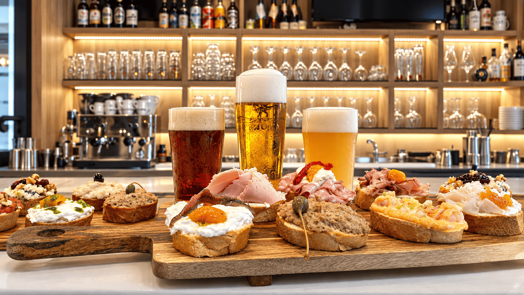 El Bibiez Trieste - Gran Tagliere di Cicchetti d'Autore e Birre Artigianali in Galleria Tergesteo