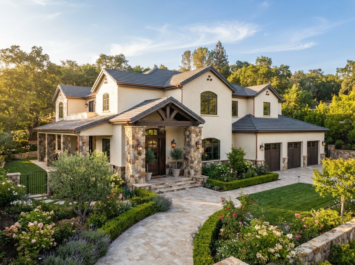 Cat-face & stone veneer