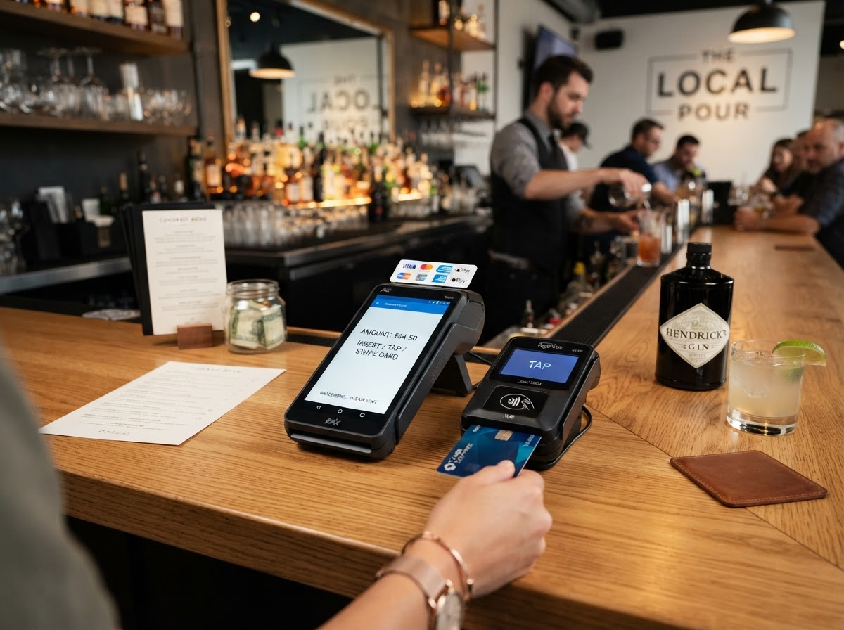 Restaurant and Retail Credit Card Terminal