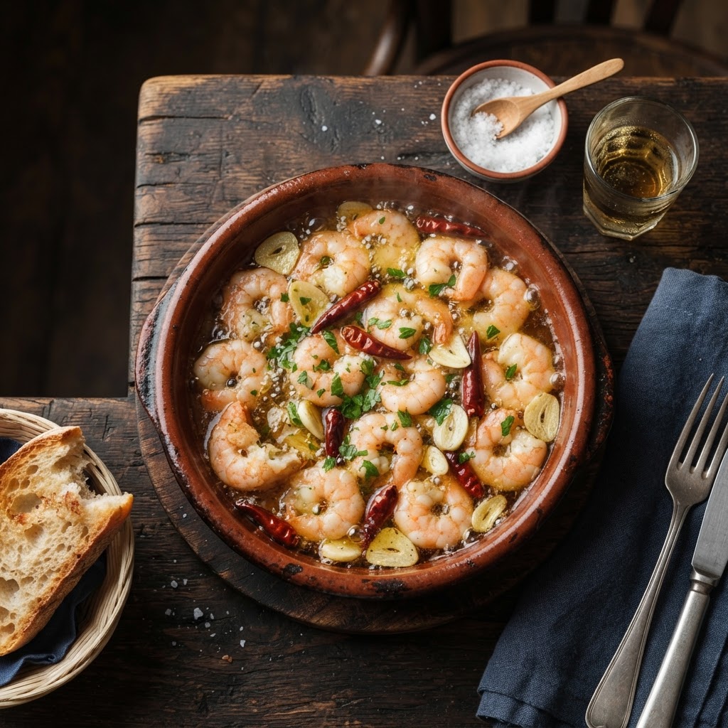 Gambas al ajillo