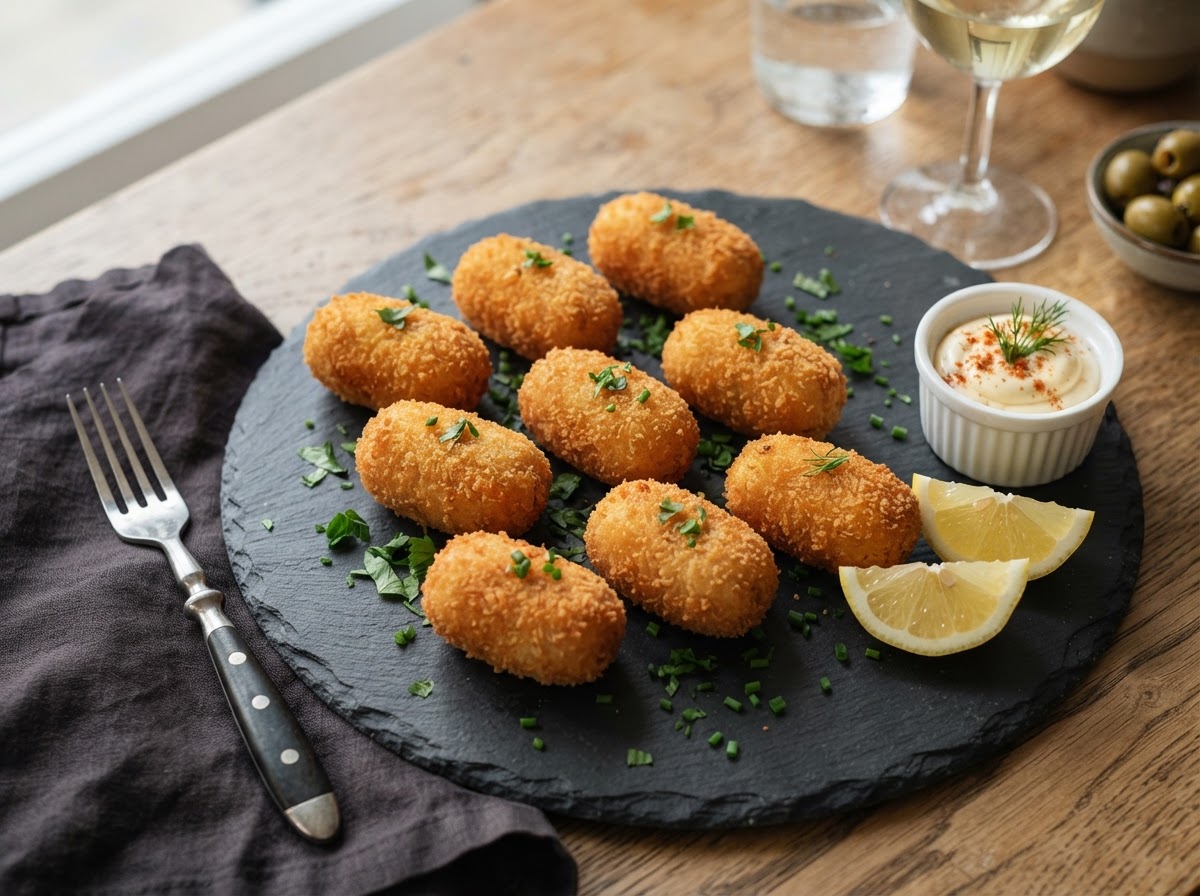 Croquetas de gamba