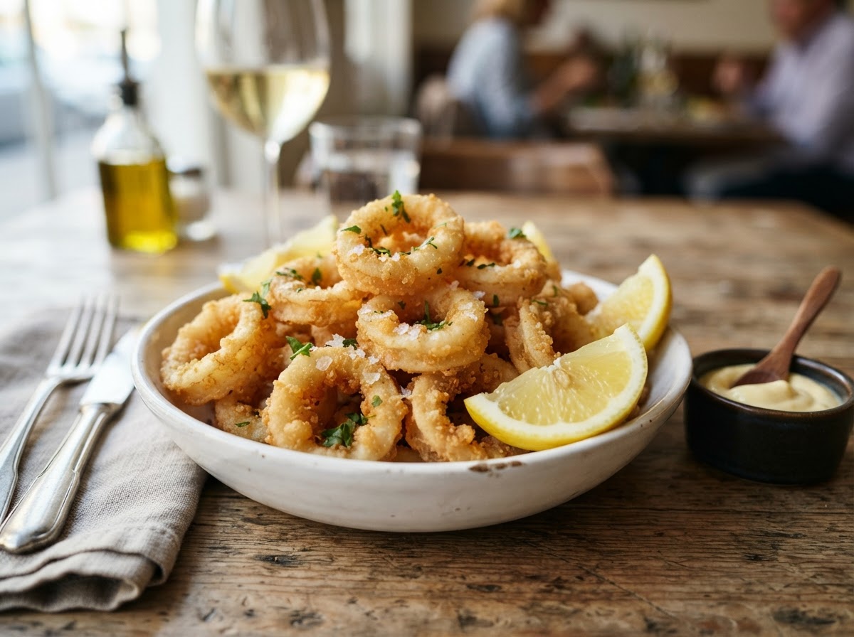 Calamares fritos