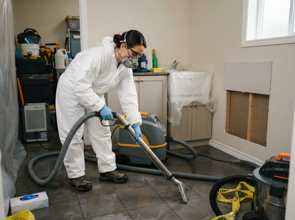 Professional sewage backup and contaminated water cleanup in Leander Texas