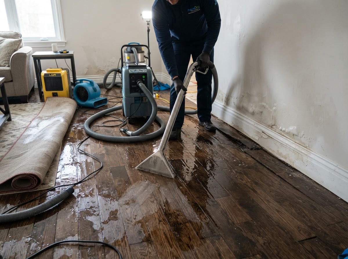 Burst pipe and plumbing leak cleanup in Leander
