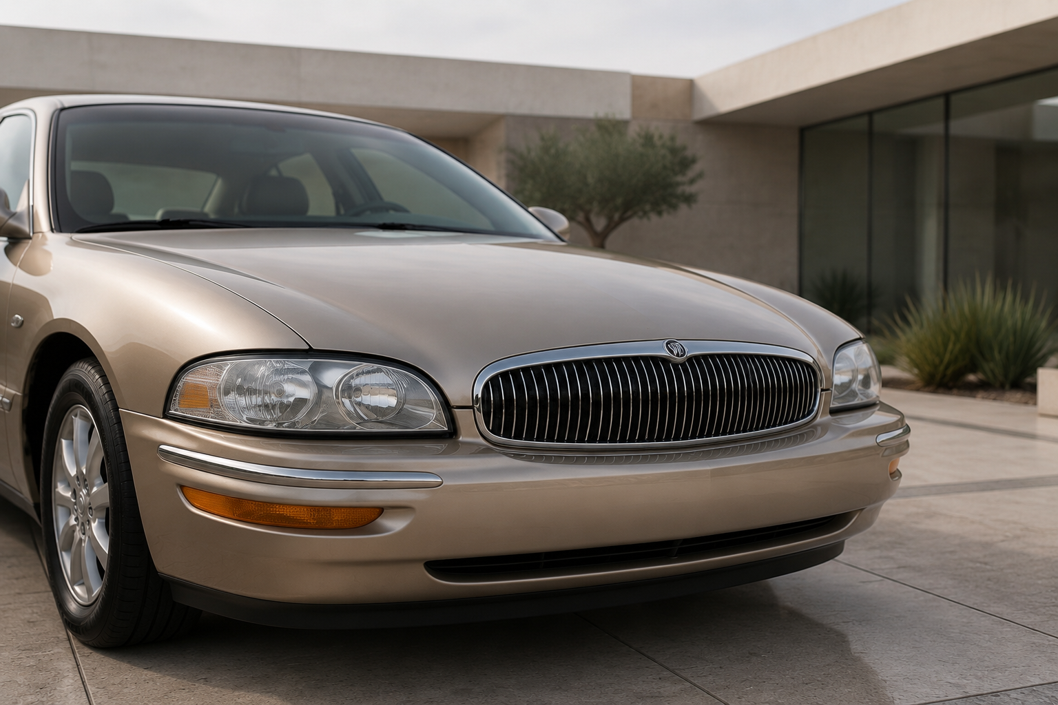 Gold Buick Park Avenue thumbnail 4