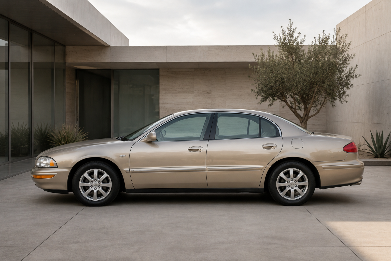 Gold Buick Park Avenue thumbnail 3