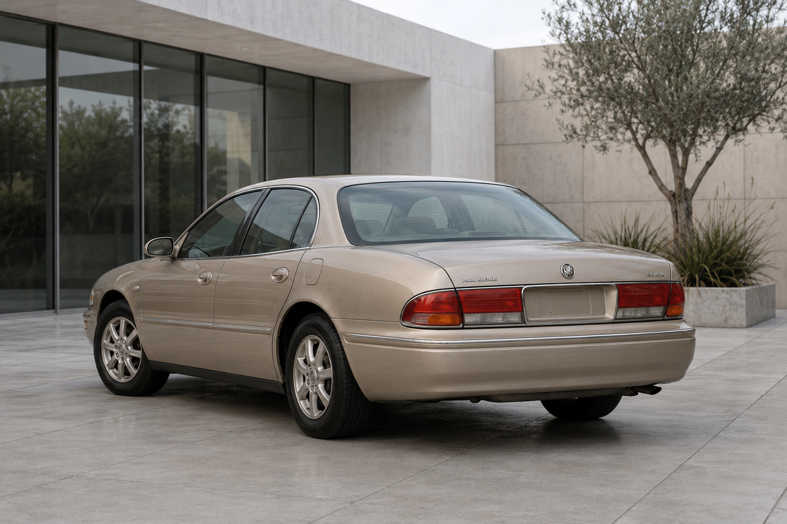 Gold Buick Park Avenue thumbnail 2