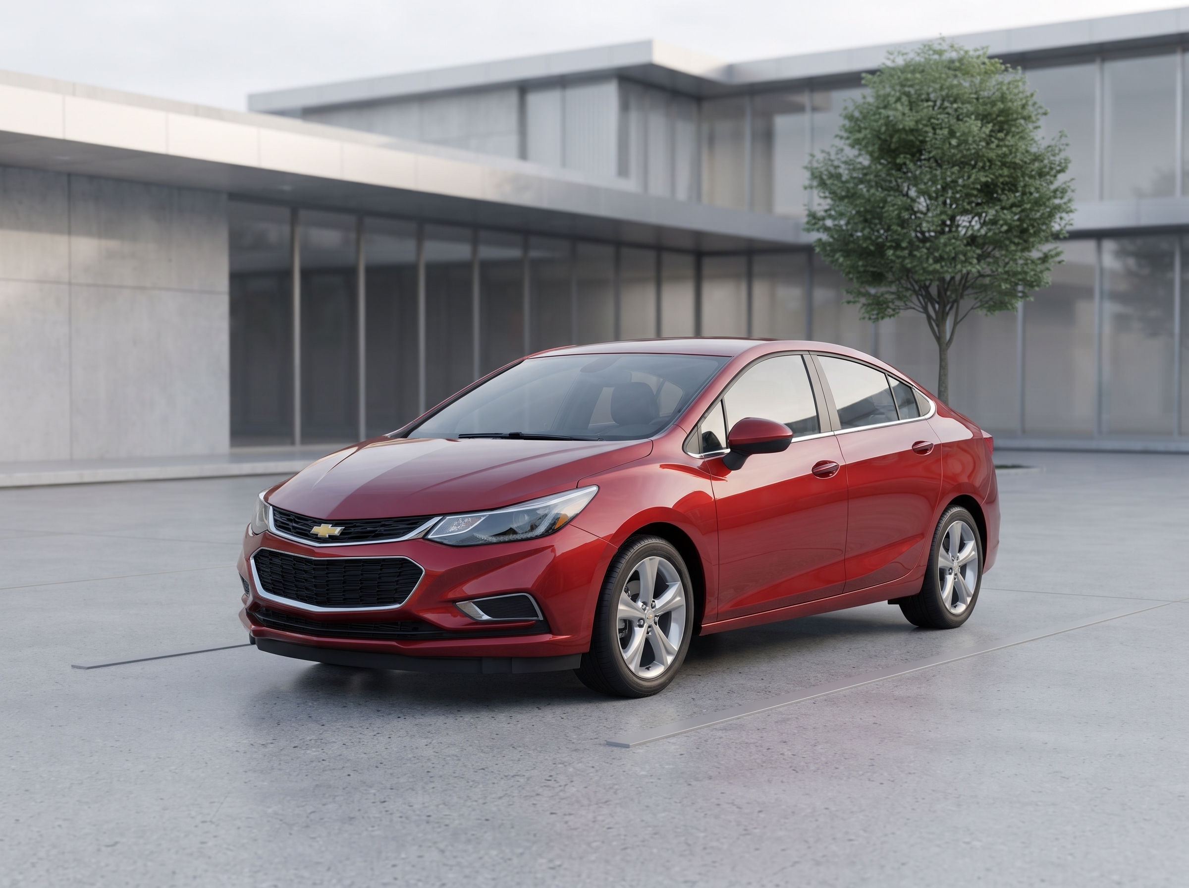 Elevation Lane Red Chevrolet Cruze