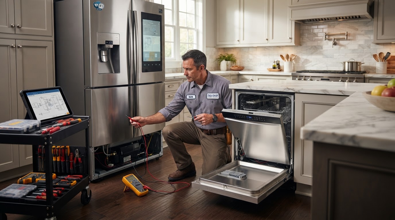 Appliance Repair services performed by JJ's Pro master technicians in Phoenix AZ