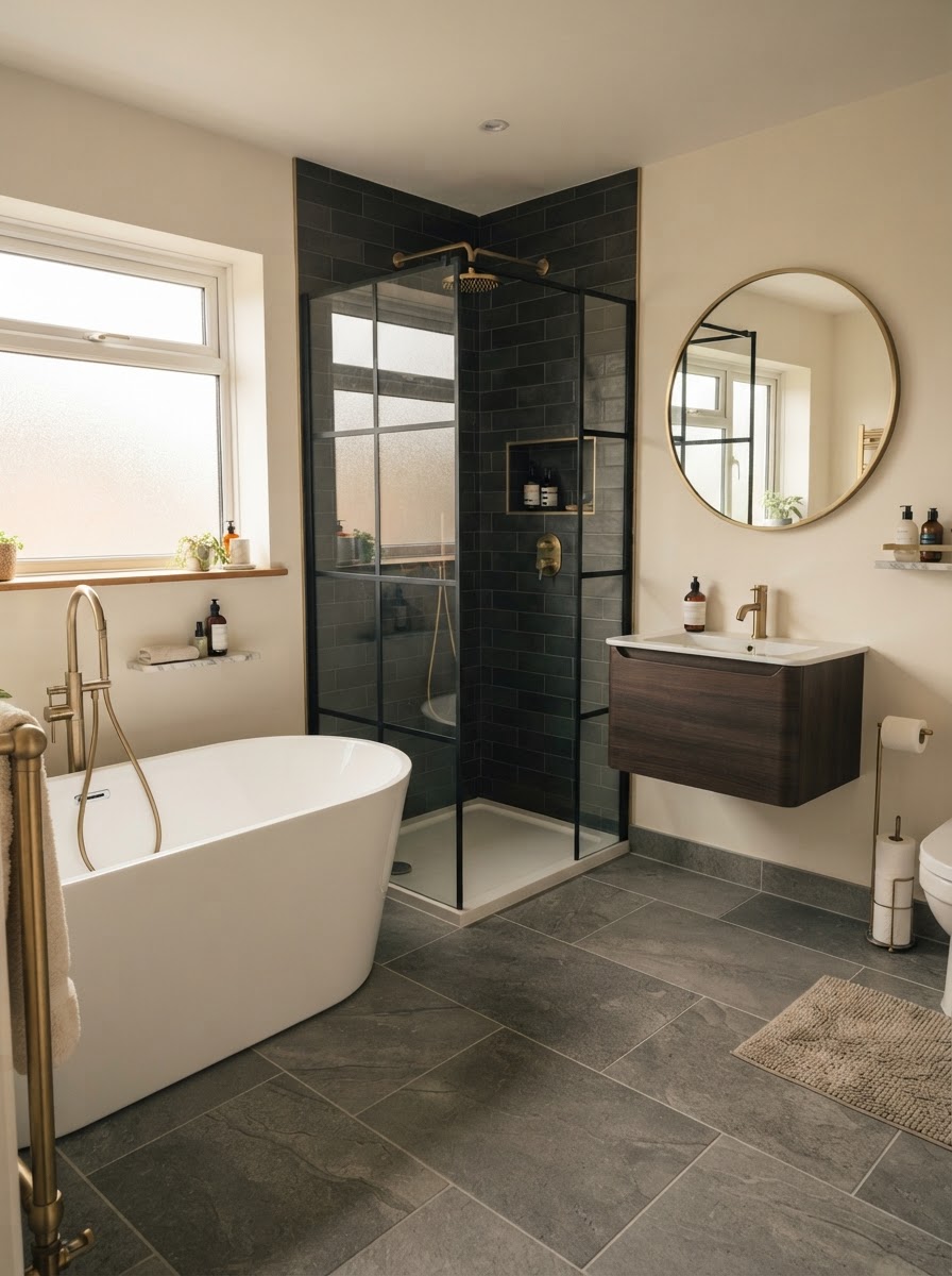 BATHROOMS transformation example