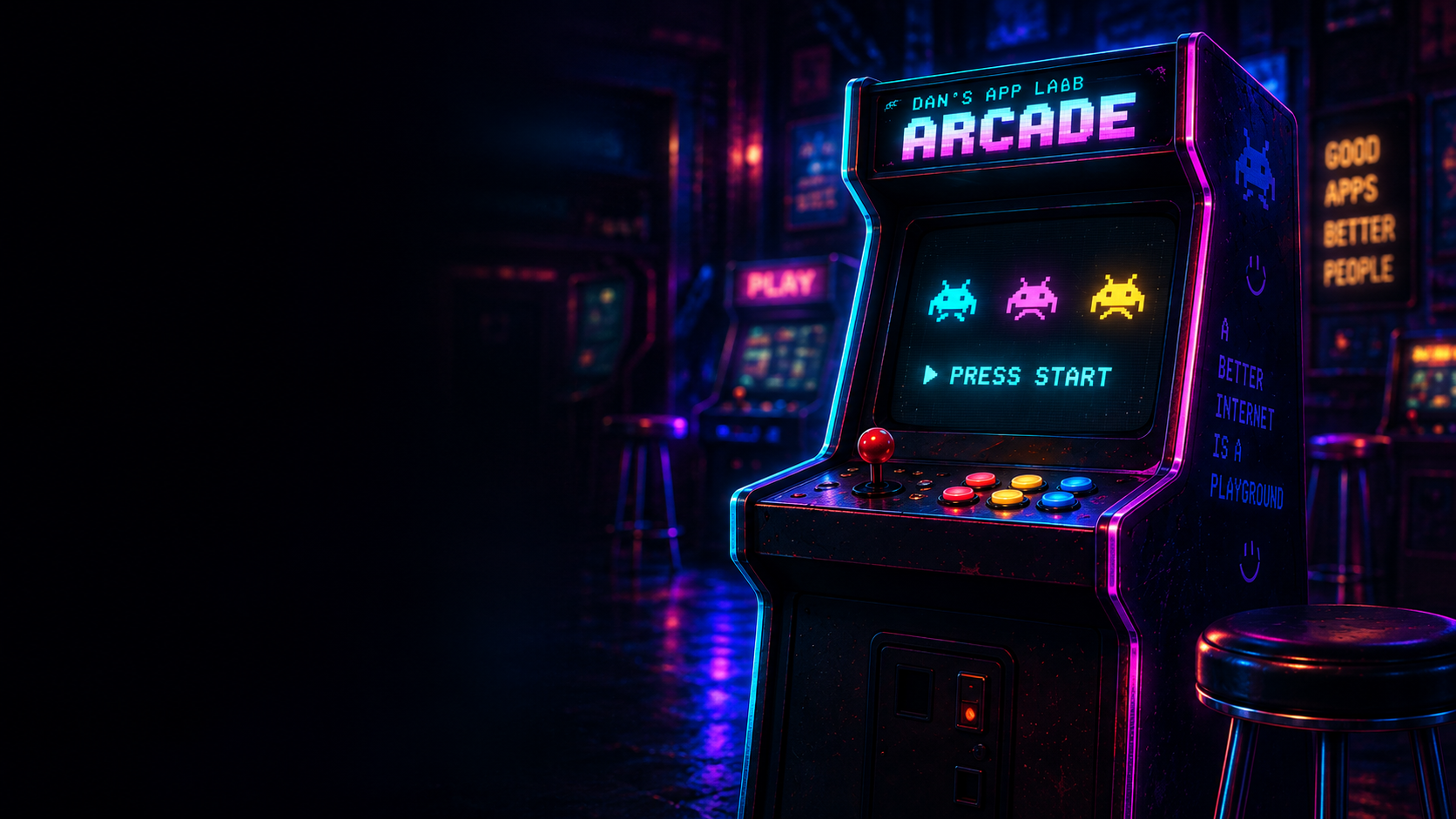 Dan's App Lab Arcade Machine