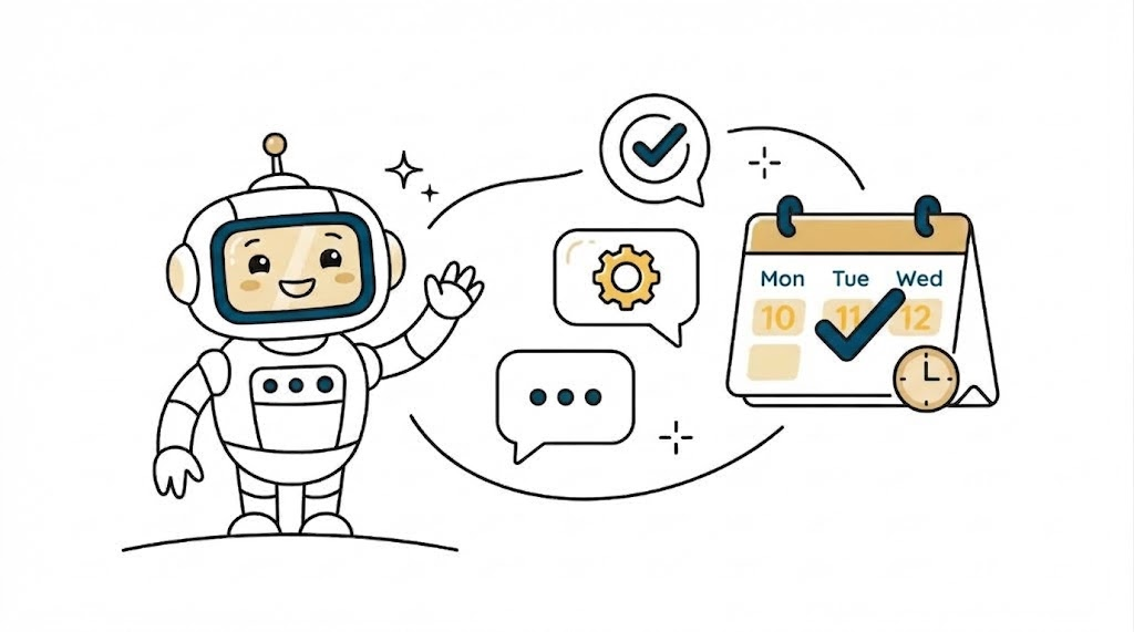 Ilustración: IA y Automatización