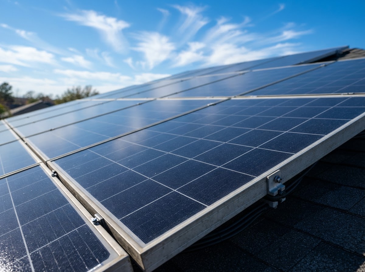 Bright Sol Energy solar panel installation project