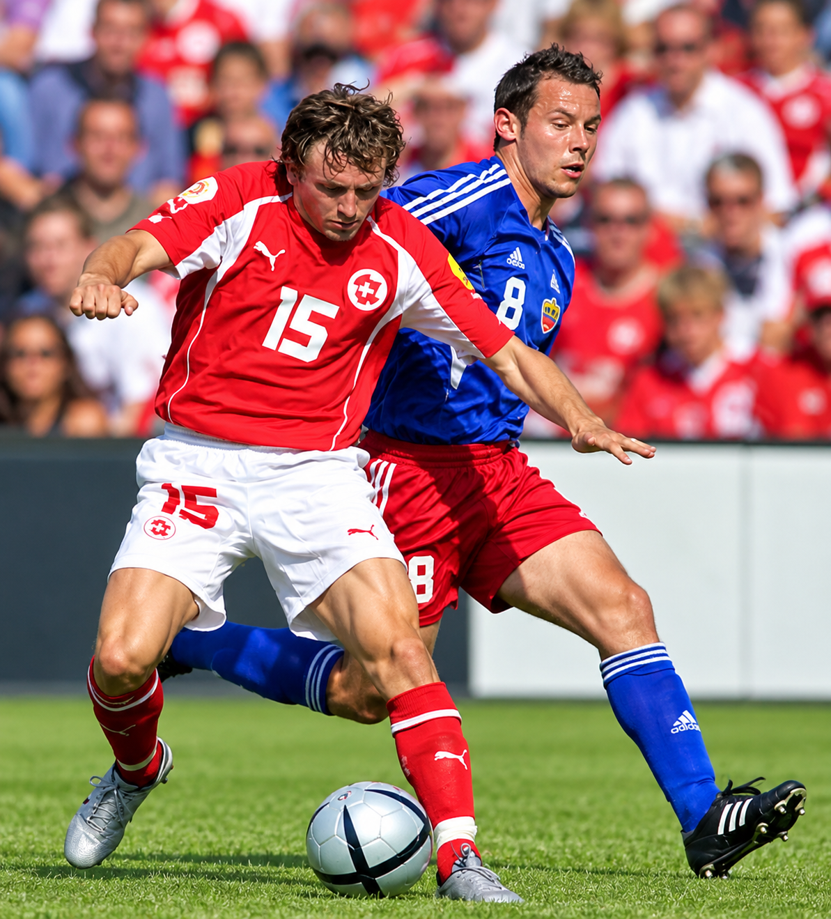 Länderspiel Liechtenstein gegen die Schweiz