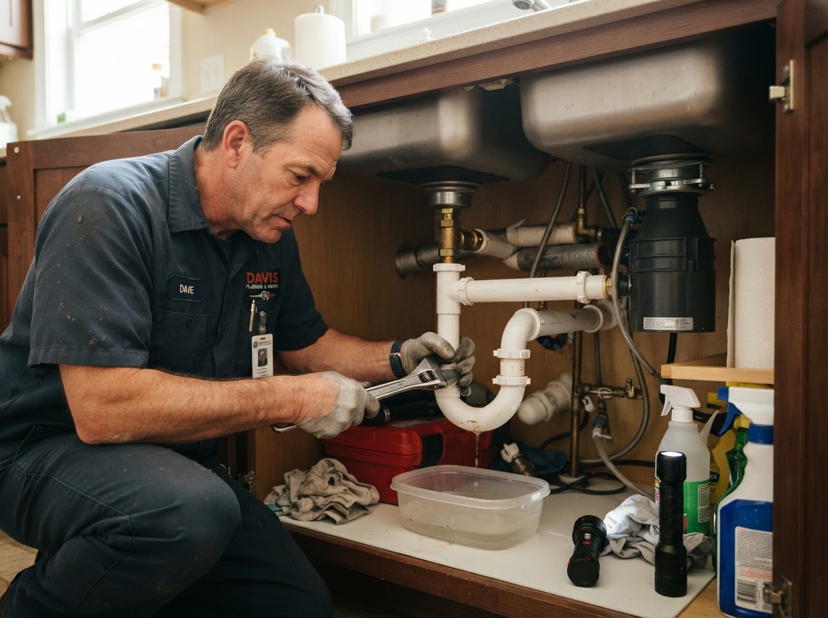 Plumbing work by Northwoods Plumbing