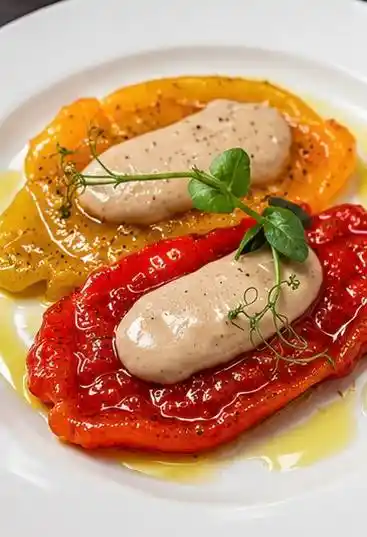Peperoni Arrosto con Salsa Tonnata