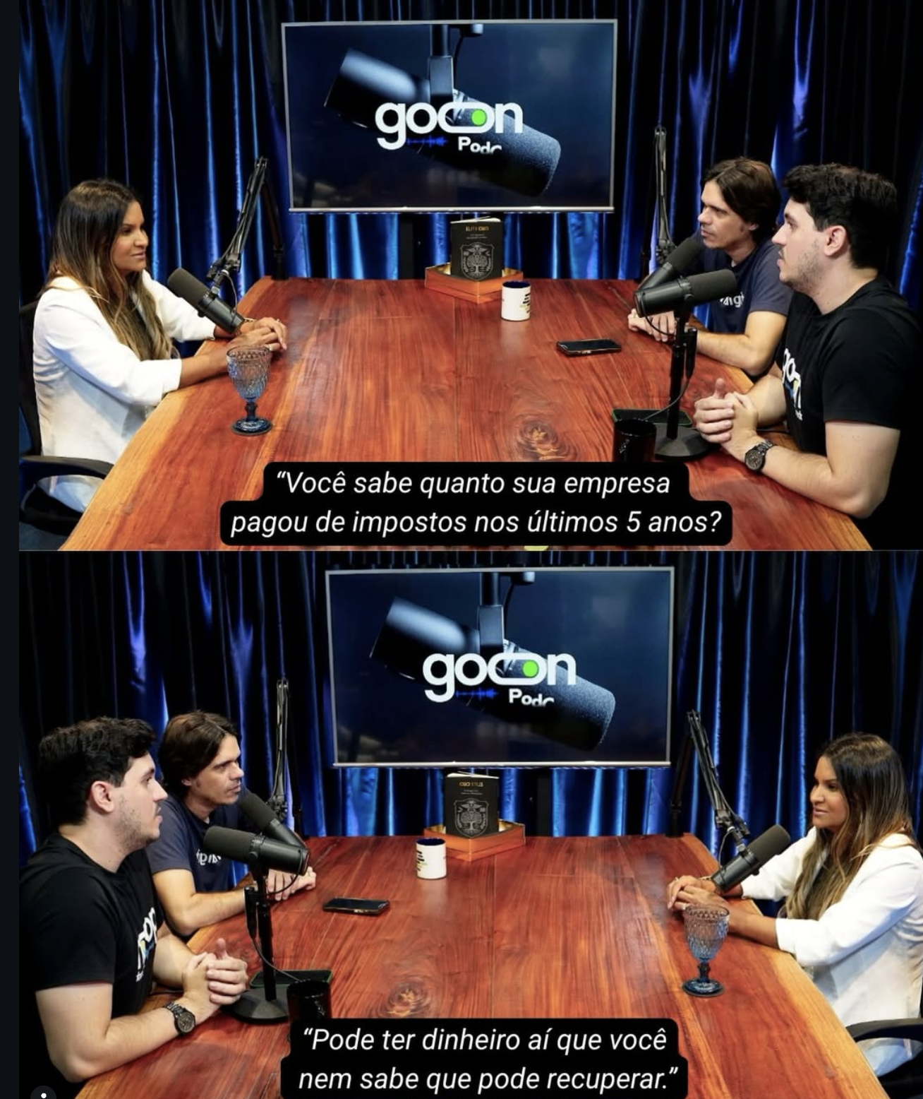 Participação em Podcasts Especializados
