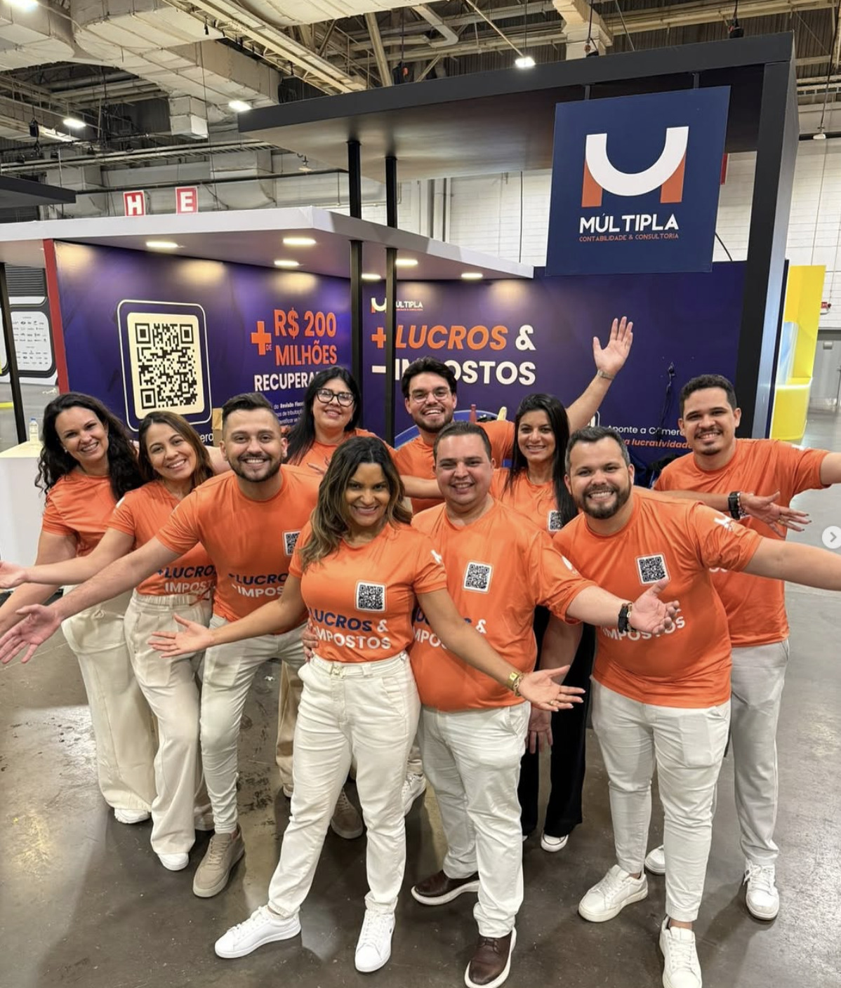 Time Múltipla em Grandes Feiras