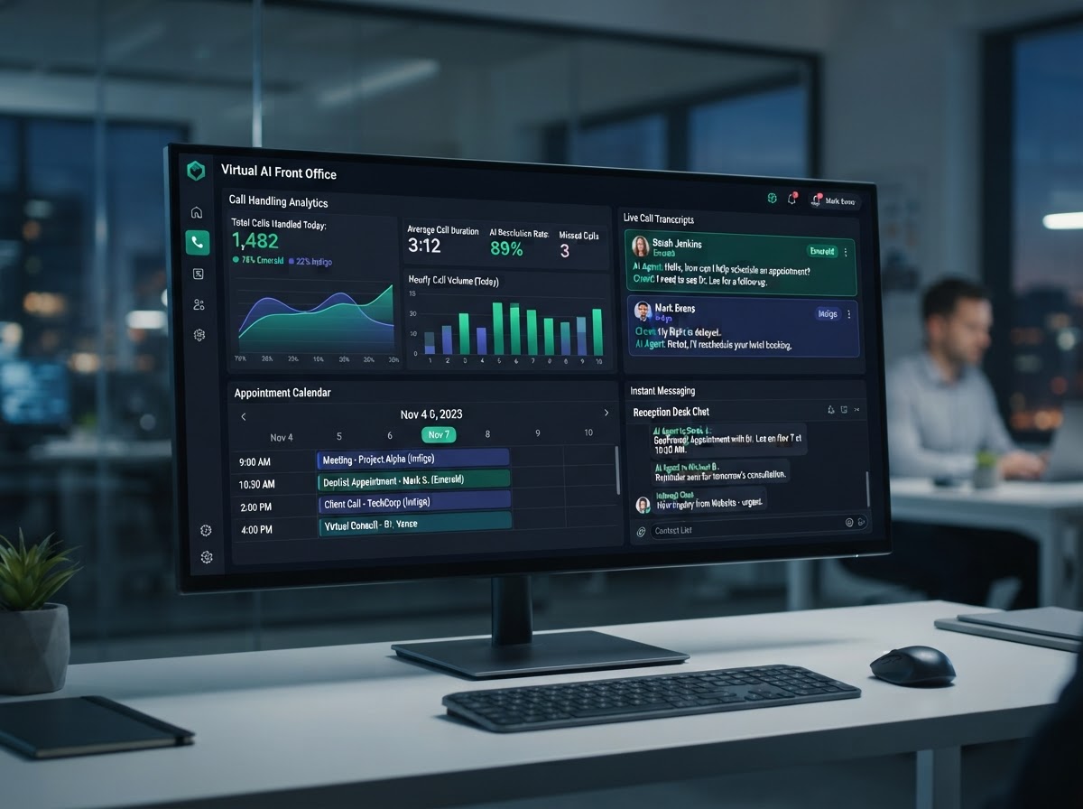 Virtual Front Office Dashboard Management