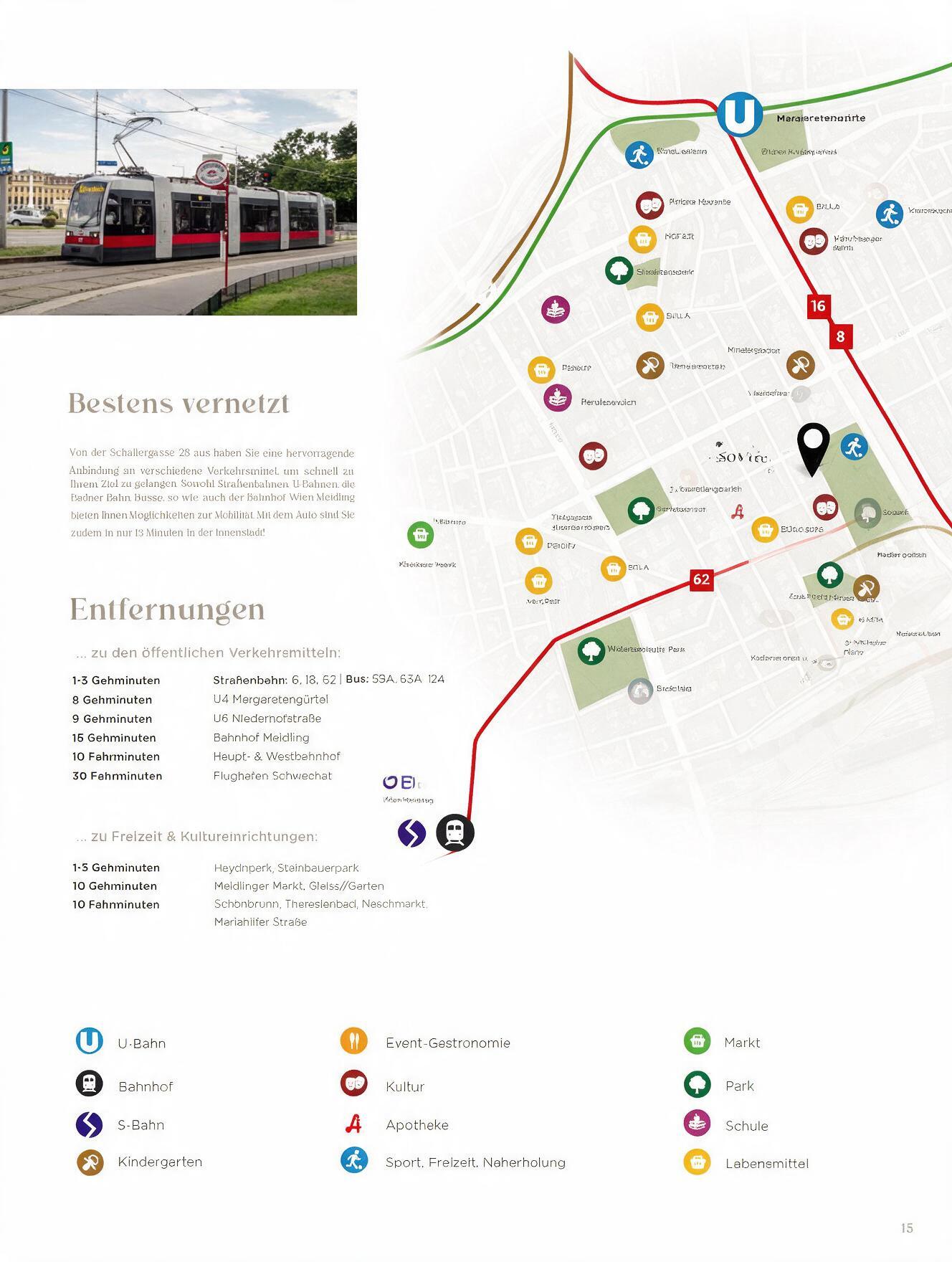 soVie Detail Lageplan mit Infrastruktur-Punkten