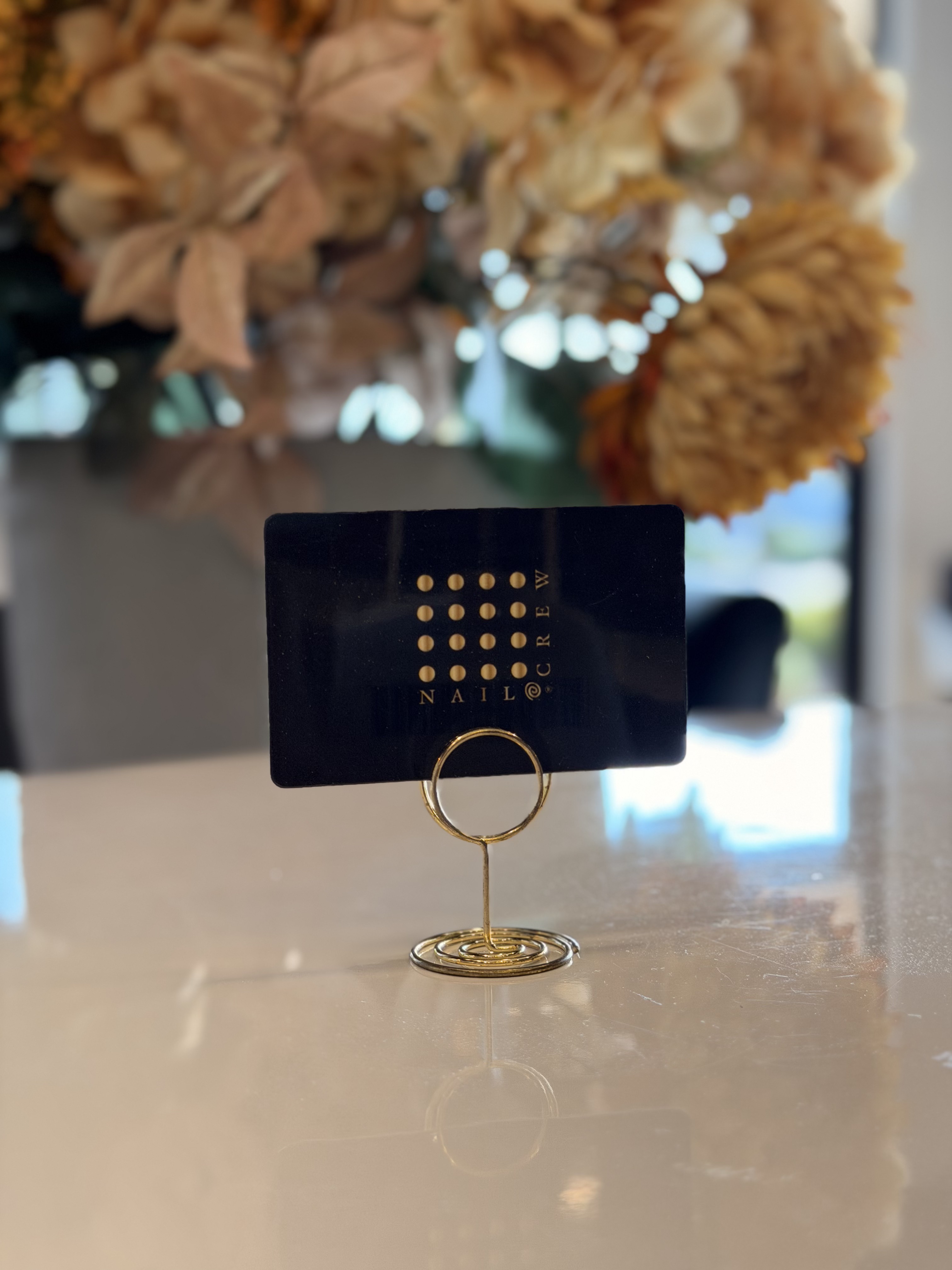 Black & Gold Signature gift card