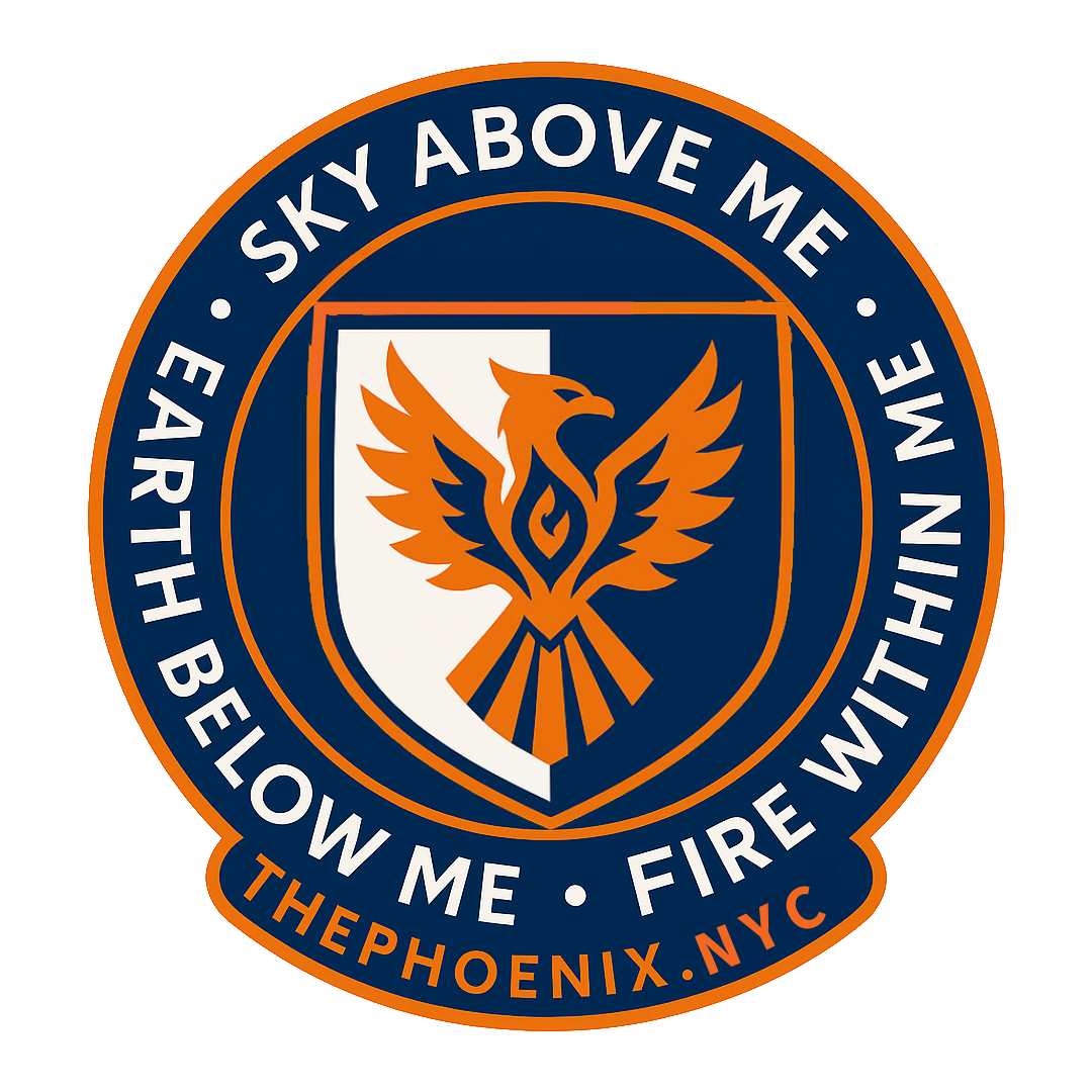 The First Phoenix official crest logo