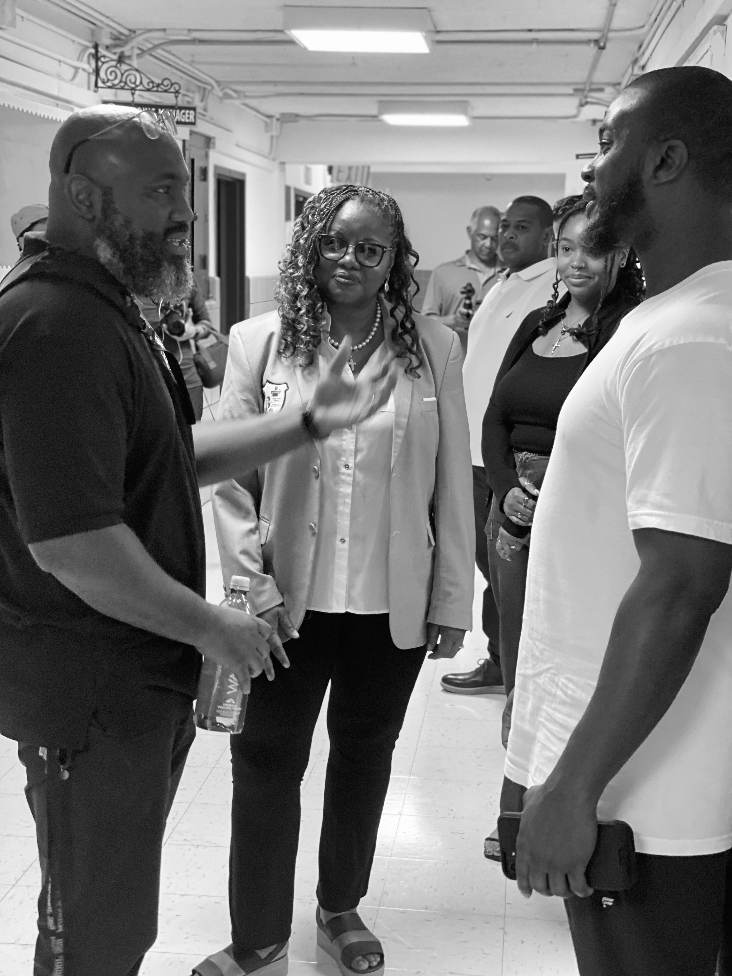 Brendan T. Mims engaging with educational leaders in collaborative, experiential leadership development