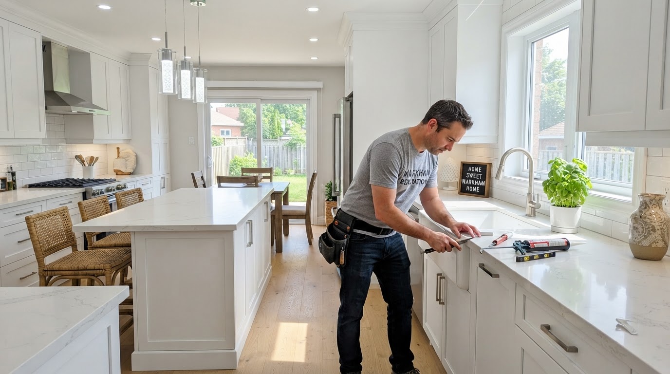 Markham home renovation
