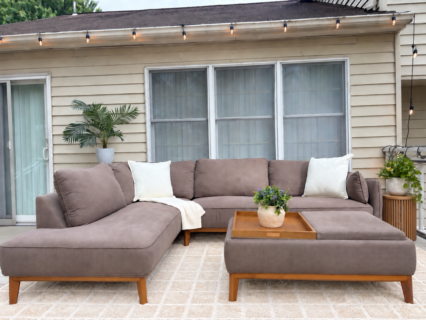Sectionals — Spacious pieces for family rooms, basements, and living rooms.