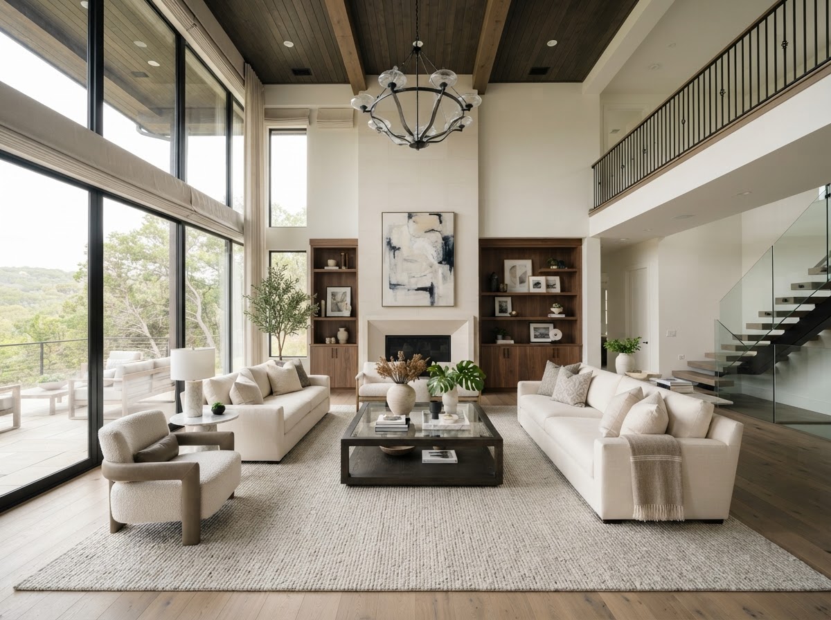 Elegant Houston home interior