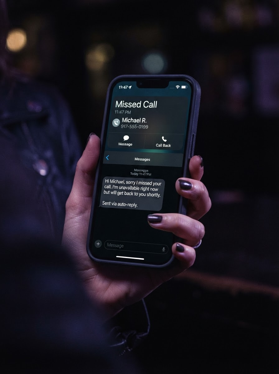 Missed Call Text-Back
