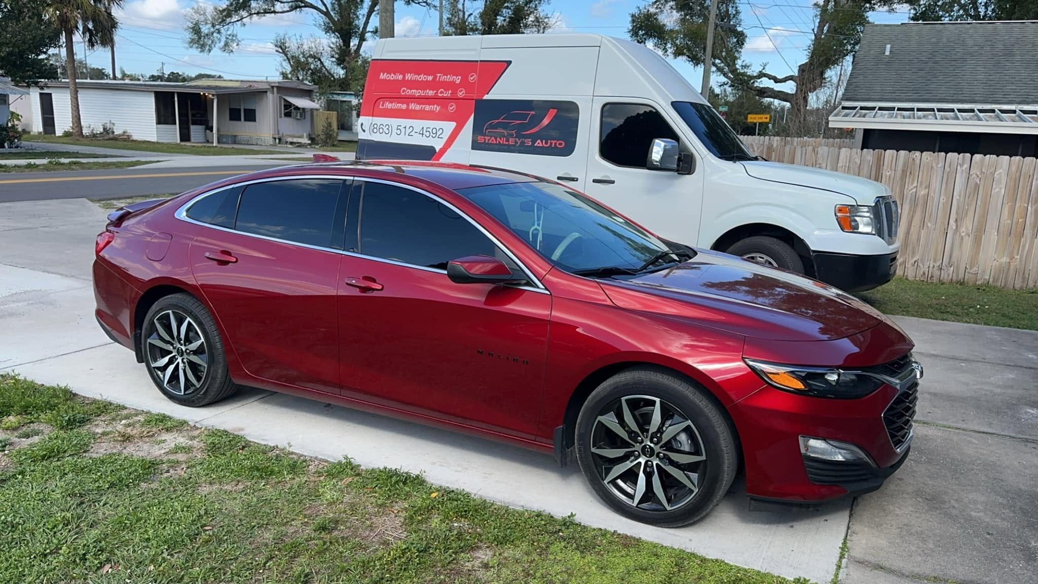Mobile Auto Window Tinting — slide 1