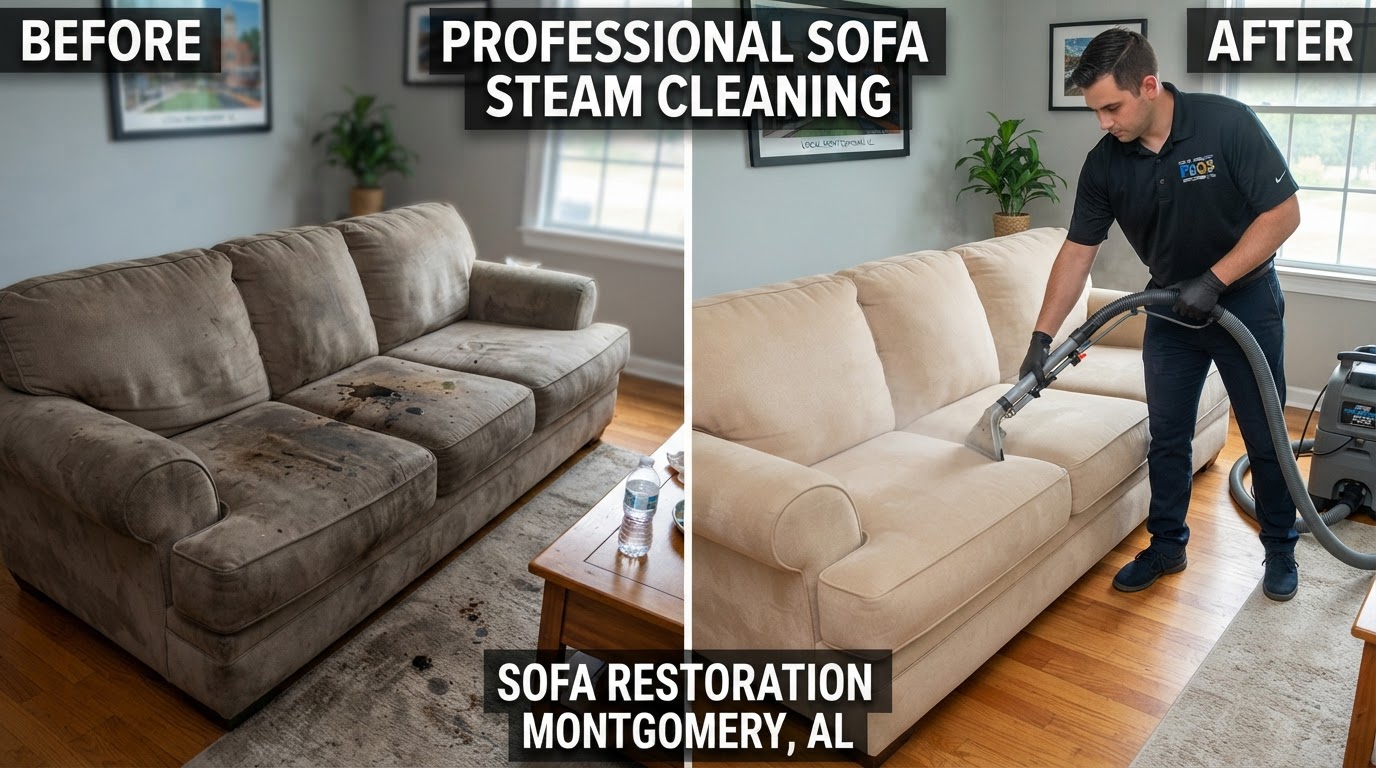 Sectional Upholstery Deep Cleaning Prattville AL