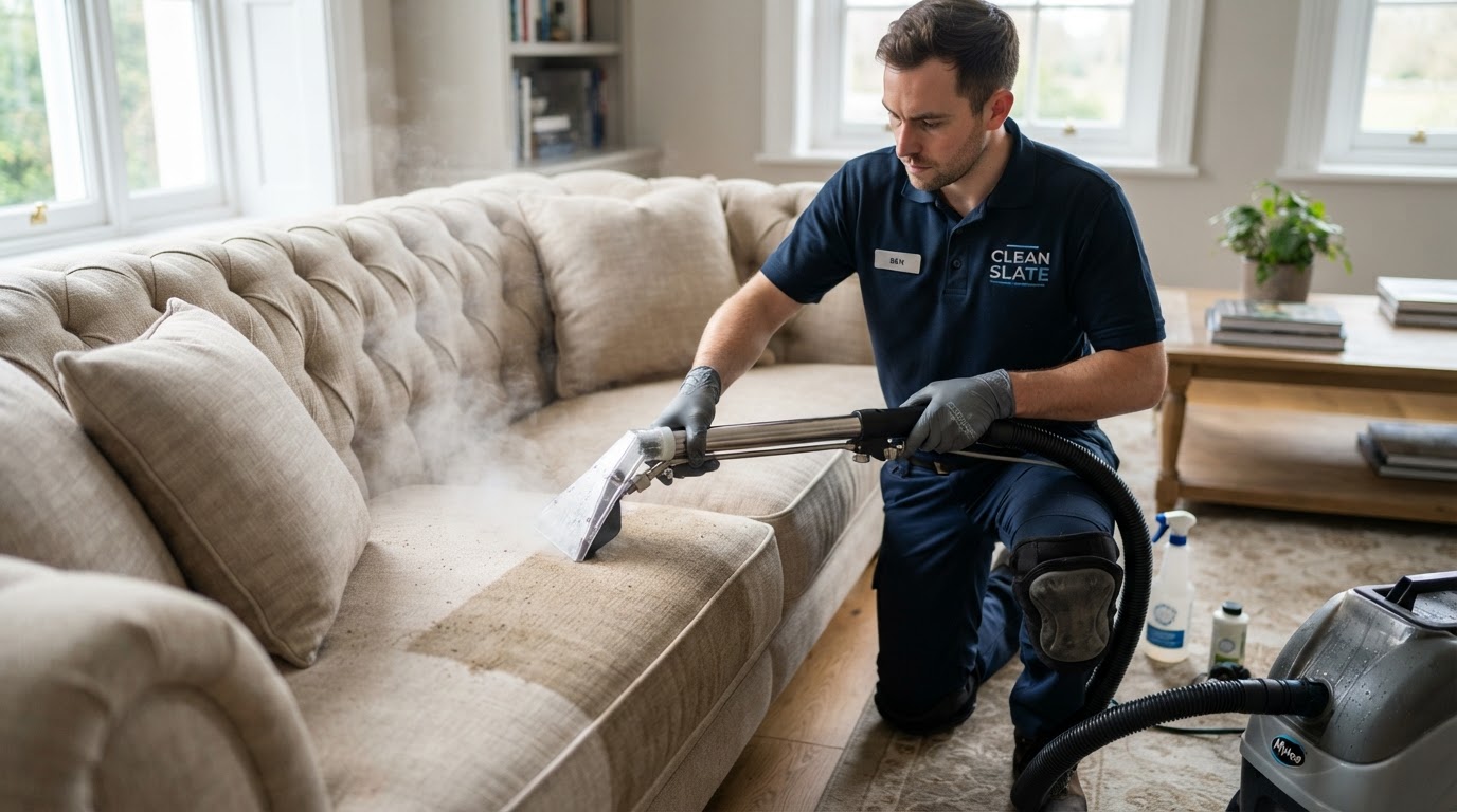 Sofa Cleaning Before and After Montgomery AL