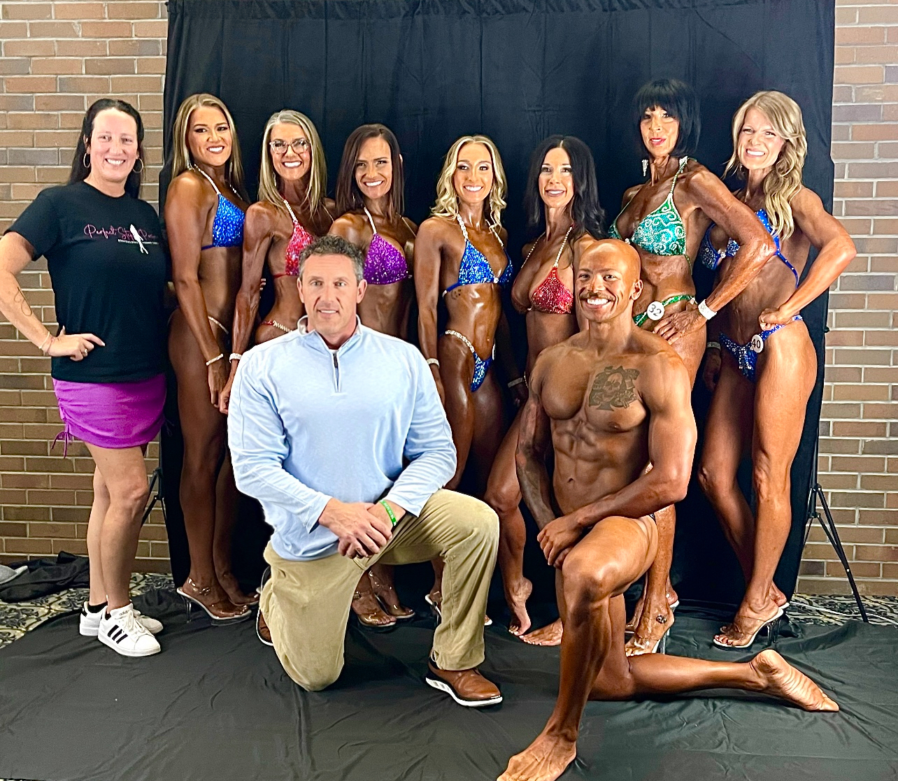 Competitors group photo at Battle on the Beach